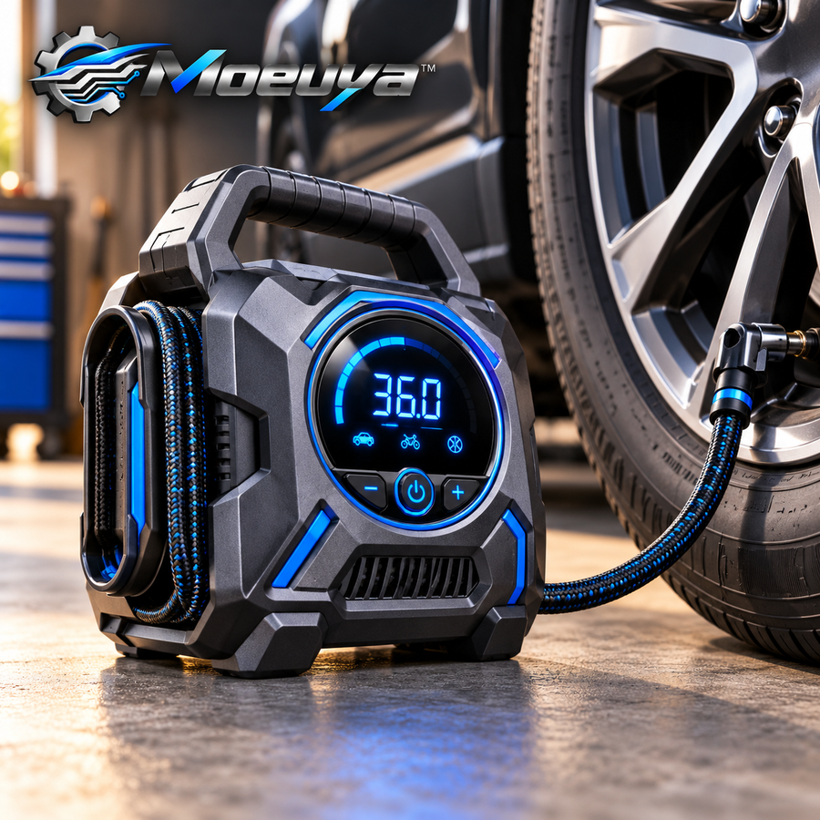 Moeuya™ Portable Digital Tire Inflator