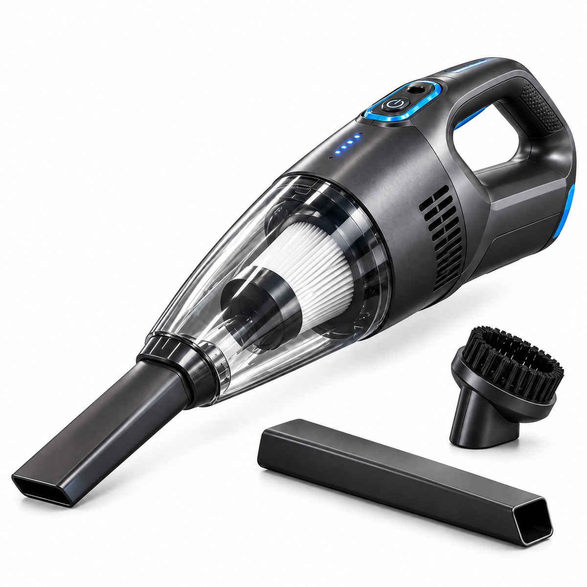 Moeuya™ Cordless Handheld Car Vacuum — in-use view