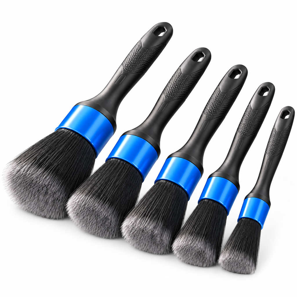 Moeuya™ 5-Piece Interior Detailing Brush Set — product view