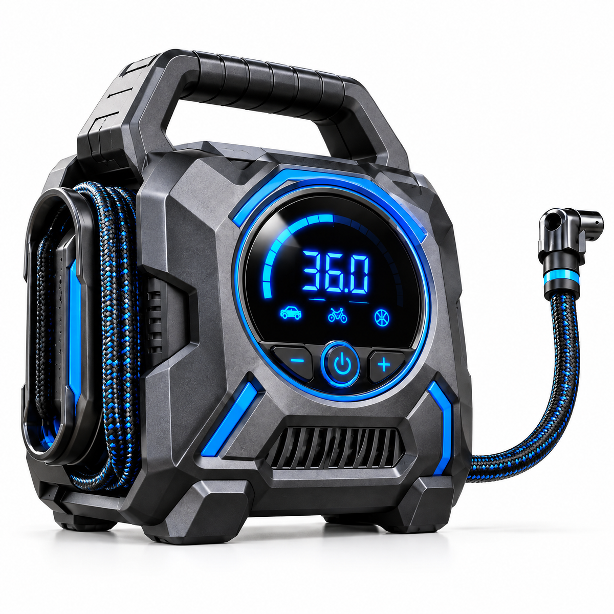 Moeuya™ Portable Digital Tire Inflator — product view